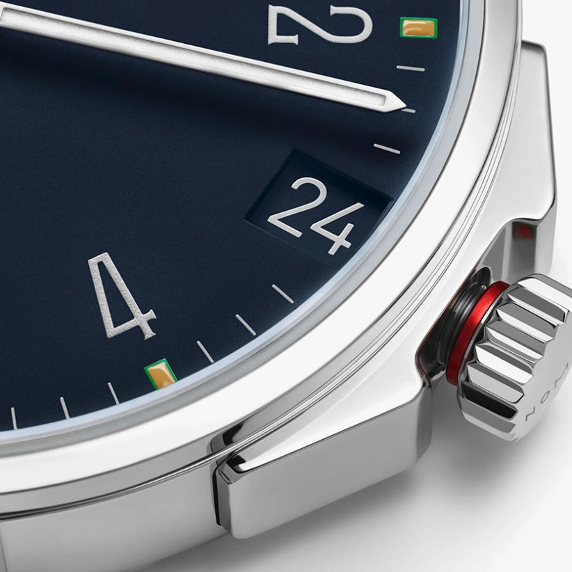 NOMOS Glashütte Ahoi neomatik 38 Datum Atlantik Automatik | 38,5 mm