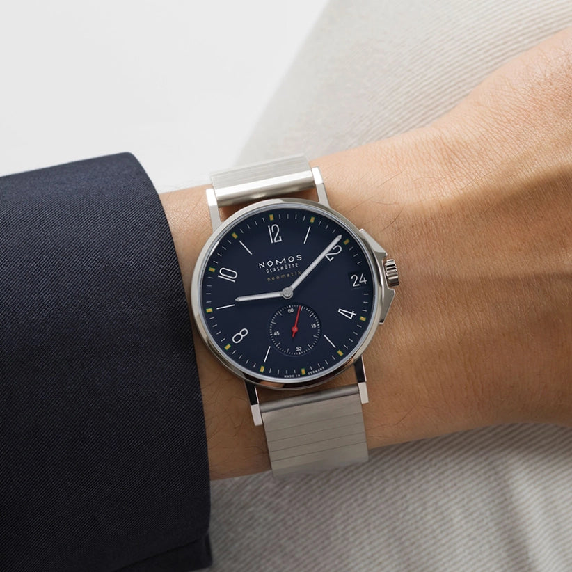 NOMOS Glashütte Ahoi neomatik 38 Datum Atlantik Automatik | 38,5 mm