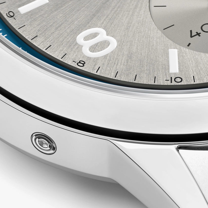 NOMOS Glashütte Club Sport neomatik Weltzeit silber Automatik | 40 mm |