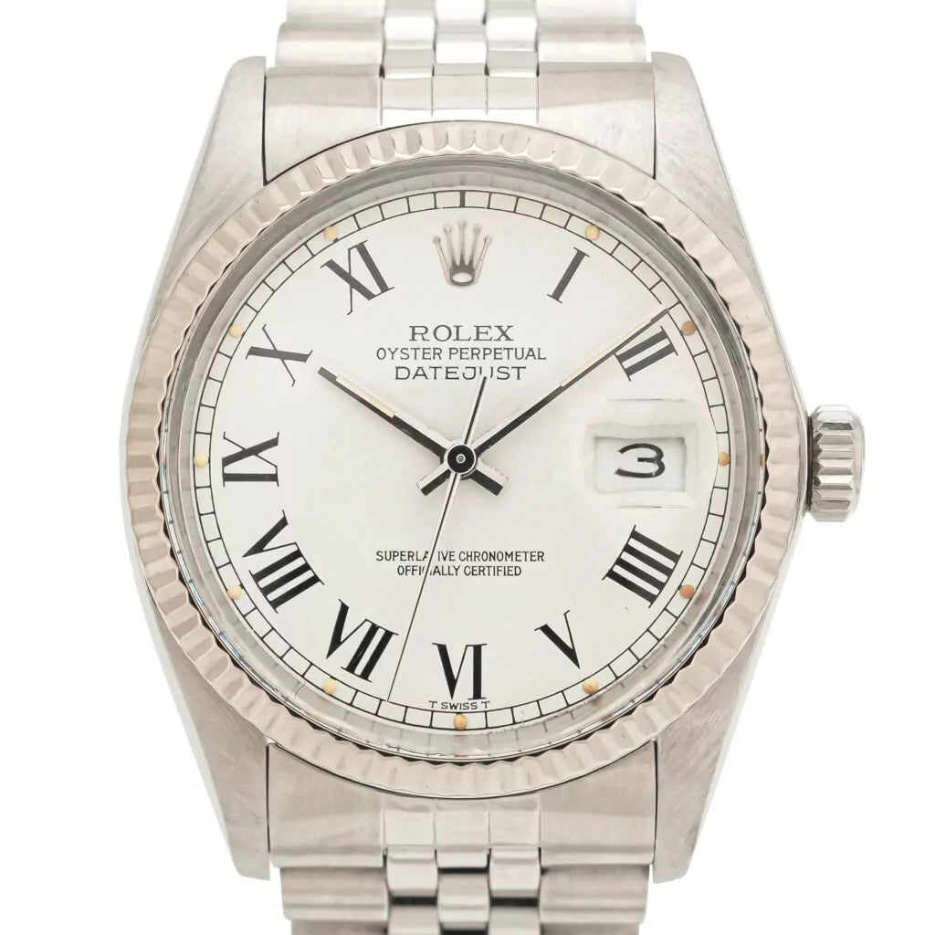 Rolex Datejust Ref.16014 Buckley Dial mit original Box