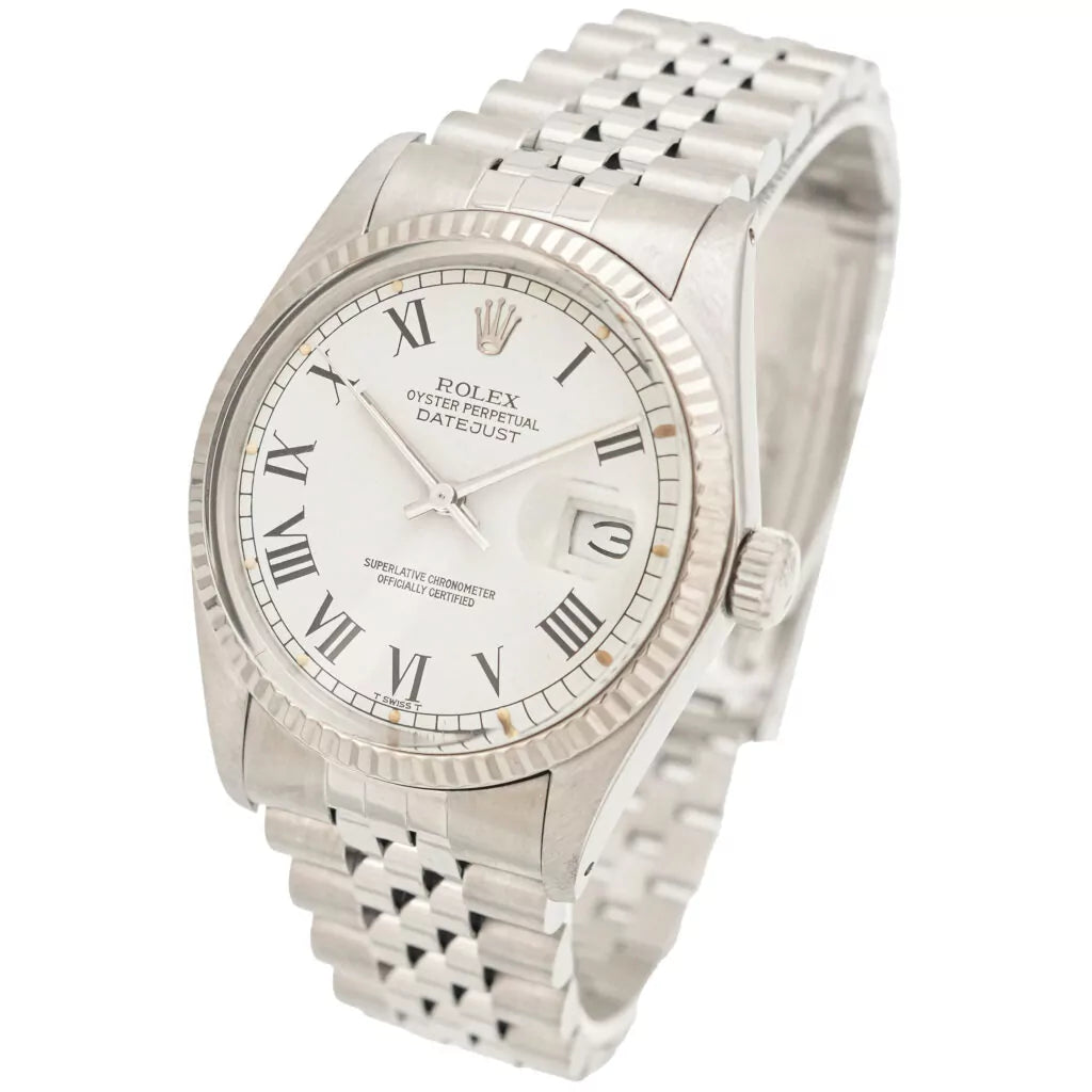 Rolex Datejust Ref.16014 Buckley Dial mit original Box